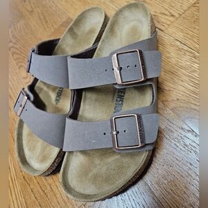 Birkenstock Men's Arizona Slide Mocha Sandals